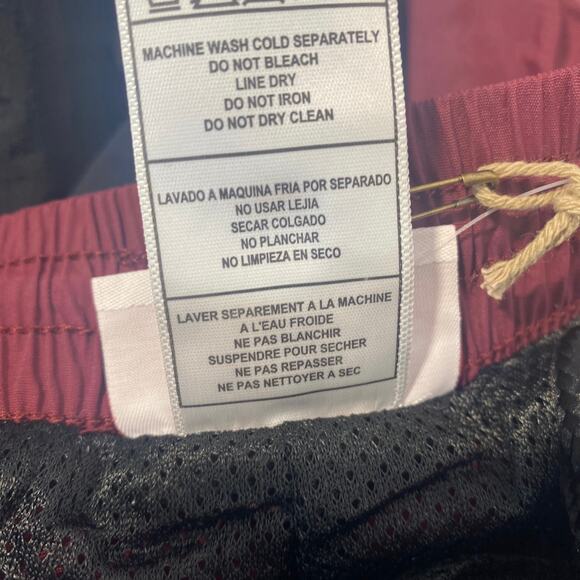 NWT Mitchell & Ness Utility Shorts Texas A&M Maroon Black men sz XXL - Picture 8 of 9